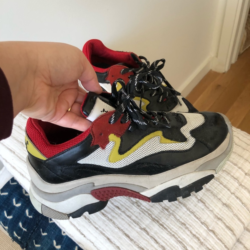 Ash chunky platform sneakers